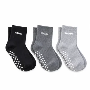 halkstrumpor gråmix 3 pack