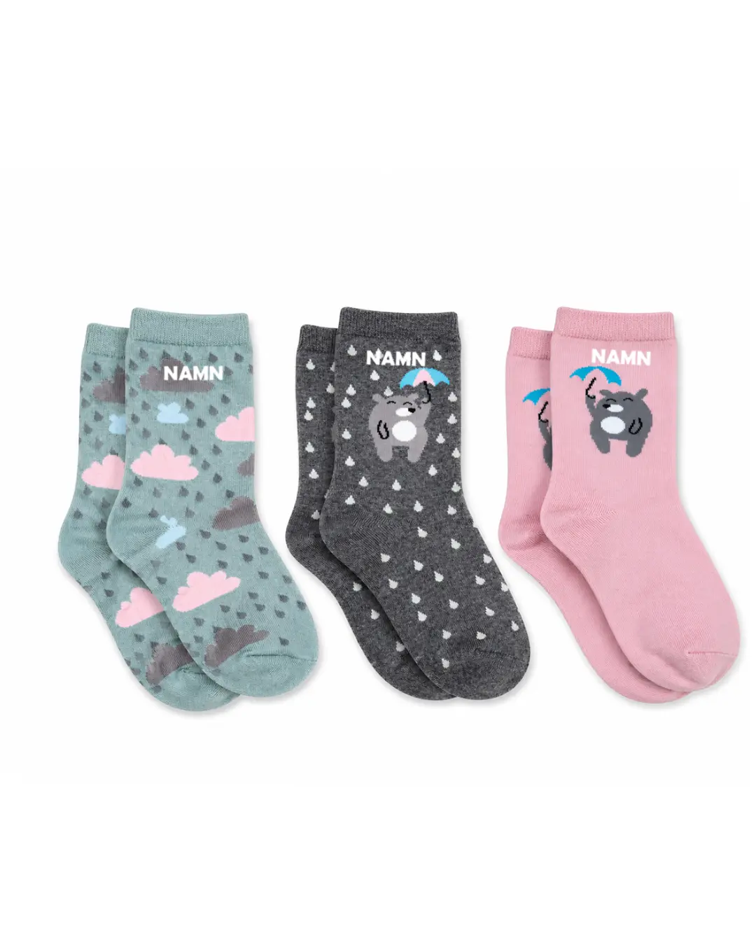 strumpor monster 3 pack strl. 22/24 31/33 (kopia) Söta strumpor med eget namn