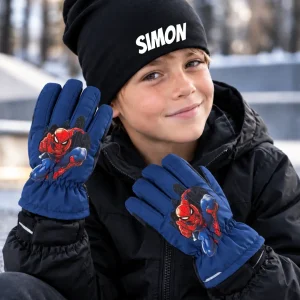 mössa och handskar spiderman (9)